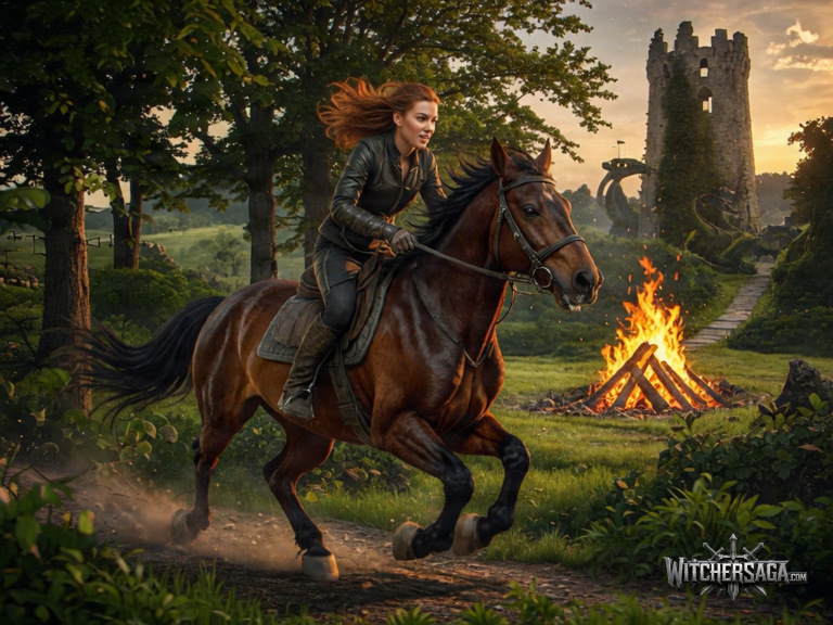 Ciri's Story: The Race Image - WitcherSaga.com Ciri's Story: The Race