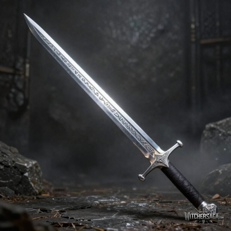 Feline Silver Sword