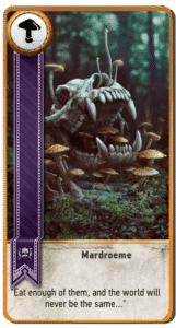 Mardroeme Gwent card from The Witcher 3