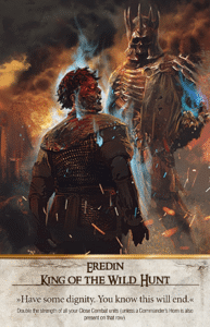 Eredin: King of the Wild Hunt Gwent card from The Witcher 3