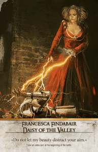 Francesca Findabair: Daisy of the Valley Gwent card from The Witcher 3