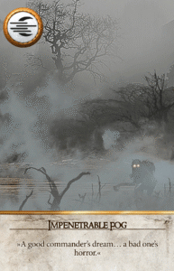 Impenetrable Fog Gwent card from The Witcher 3