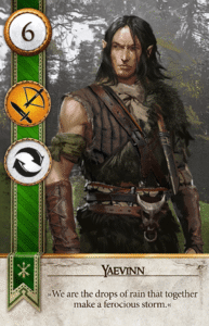 Yaevinn Gwent card from The Witcher 3