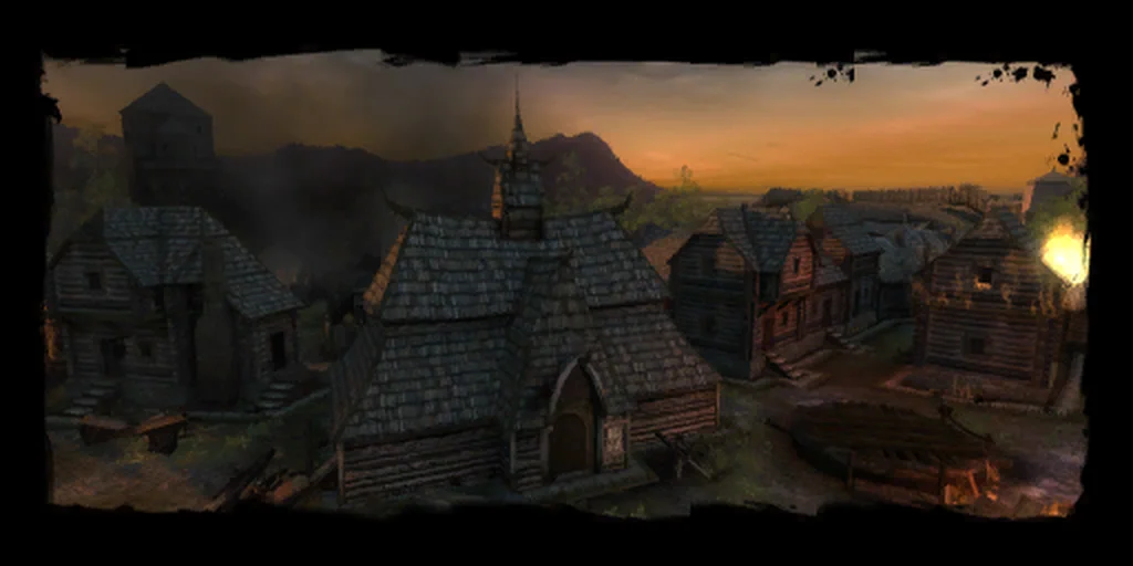 Old Vizima in The Witcher