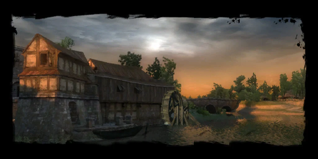 Outskirts of Vizima in The Witcher