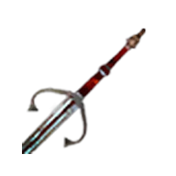Robust Red Meteorite Sword icon from The Witcher 3