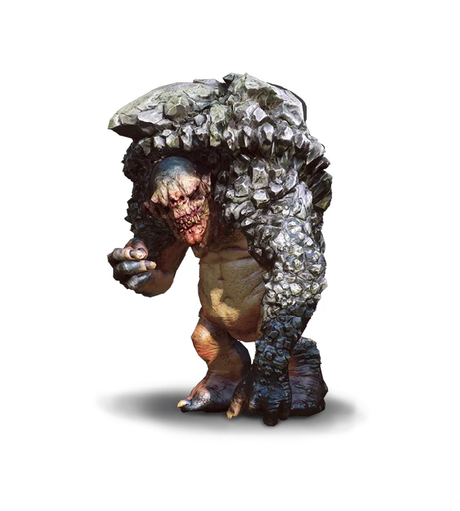 Rabid Rock Troll icon from The Witcher 3