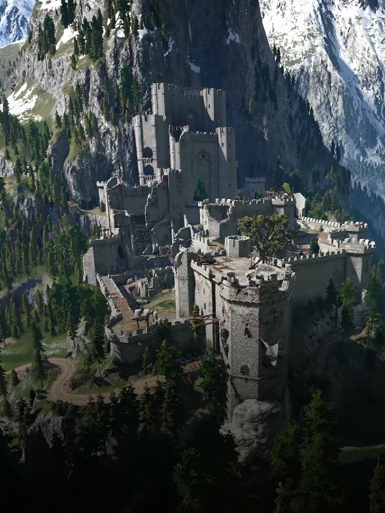 Kaer Morhen icon from The Witcher 3