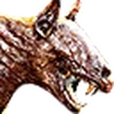 Barghest portrait from The Witcher 3