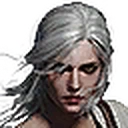 Ciri portrait from The Witcher 3